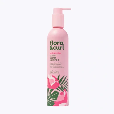 Afbeelding van Flora and Curl Rose Water &amp; Honey Cream Shampoo