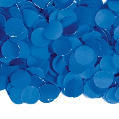 Afbeelding van Confetti blauw papier 100gr