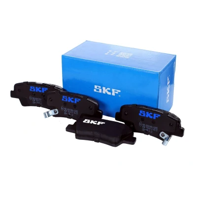 Afbeelding van SKF VKBP 90100 A Remblokkenset Met akoestische slijtagewaarschuwing HYUNDAI: i30 II Hatchback, i10 i40 Estate, KIA: Rio 3, 4