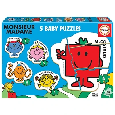 Image de EDUCA Puzzle Baby Monsieur Madame