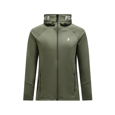 Afbeelding van Peak Performance Rider Zip Hood Heren Groen S