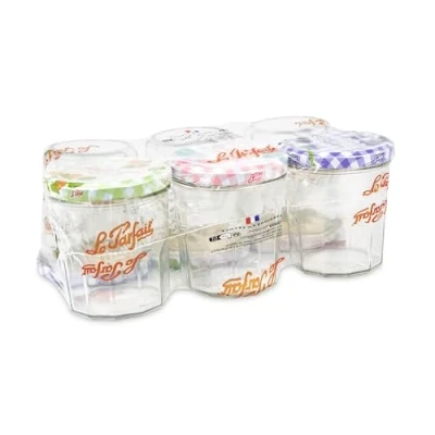 Afbeelding van Le Parfait Confituurpot 324 ml Set 6