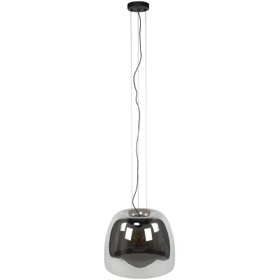 Afbeelding van Giga Meubel Hanglamp Smoke Glas 48x48x150cm Drift