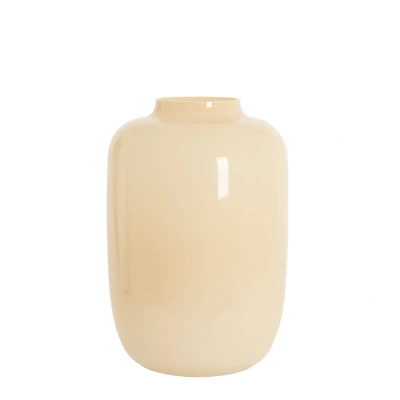 Afbeelding van Light&amp;living Vaas Ø34x50 cm KOBALA glas crème