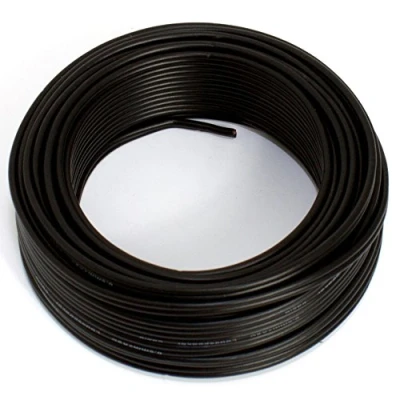 Afbeelding van SeKi luidsprekerkabel 2 x 0,50 mm² 10m zwart CCA audiokabel