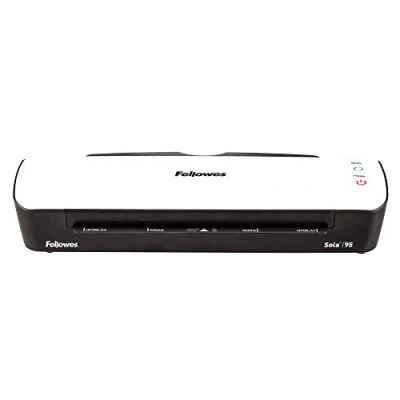 Afbeelding van Fellowes Sola A4 Lamineermachine, 125 Micron, Anti Crease &amp; Auto Stop Functies, 4 Minuten Opwarmtijd, Voor 80 Micron Zakken, Wit, 5745601 Exclusief op Amazon