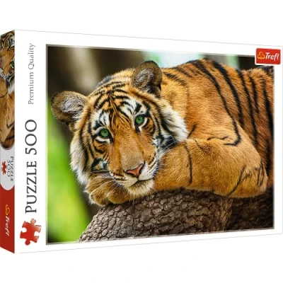 Afbeelding van Trefl 500 Tiger portrait
