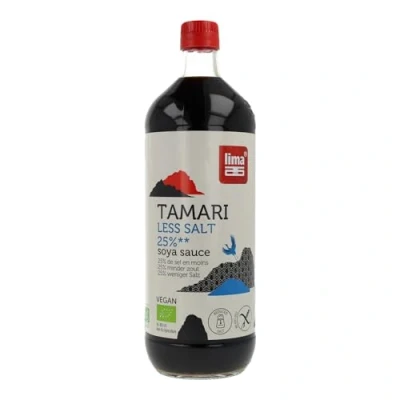 Afbeelding van Lima Tamari 25% Minder Zout, 1L, 1 Units