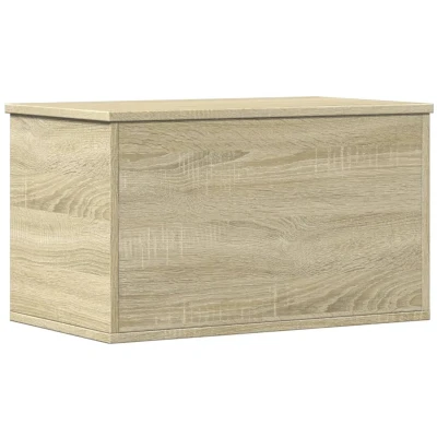 Afbeelding van vidaXL Opbergbox 60x35x35 cm bewerkt hout sonoma eikenkleurig