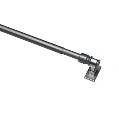 Afbeelding van Gardinia Gordijnroede voor vitrages, uitschuifbaar: 50 85 cm, Ø12 mm, metaal/kunststof, chroom