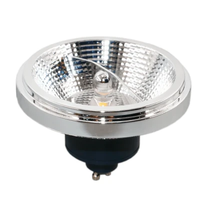 Afbeelding van LED AR111 spot met GU10 fitting Koel wit licht 4000K 12W Ø111 mm Dimbaar Zwart