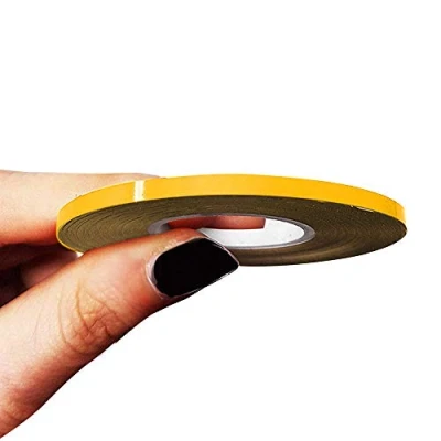 Afbeelding van 4R Quattroerre.it 10455 Trim Stripes plakstrips voor auto&#039;s, geel, 3 mm x 10 MT