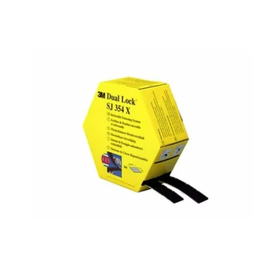 Afbeelding van 3M SJ354X Dual Lock Klittenband Om vast te plakken Paddenstoel (l x b) 7500 mm 25 Zwart 1 paar