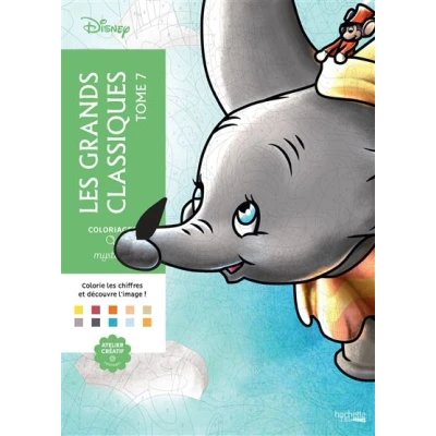 Image de Coloriages mystères Disney Les grands classiques Tome 7