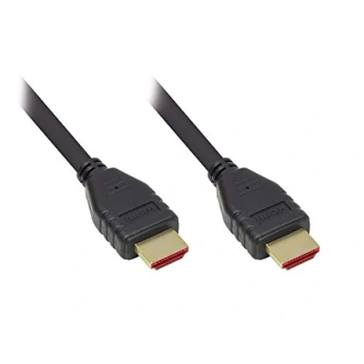 Afbeelding van Good Connections Ultra High Speed HDMI 2.1 kabel, 8K UHD 2 / 4K UHD, vergulde contacten, CU, zwart, 1,5m, Goede Co (1.50 m, HDMI), Videokabel