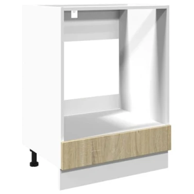 Afbeelding van vidaXL Ovenkast 60x46x81,5 cm spaanplaat sonoma eikenkleurig
