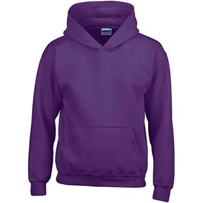 Afbeelding van Gildan Hoodie Kind, Paars.