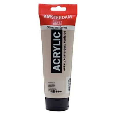 Afbeelding van Acrylverf 718 Warmgrijs Amsterdam 250 ml