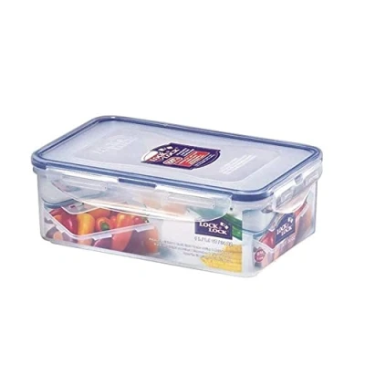Afbeelding van Lock &amp; Basic Vershouddoos 1 Liter Transparant Blauw Vershouddozen