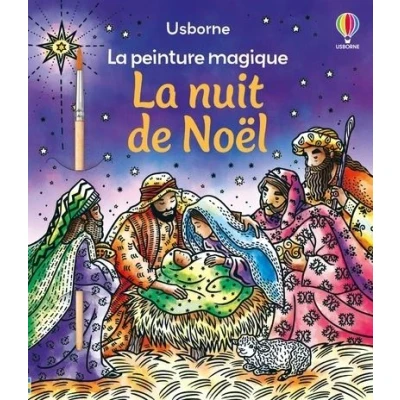 Image de La nuit de Noël peinture magique Dès 5 ans
