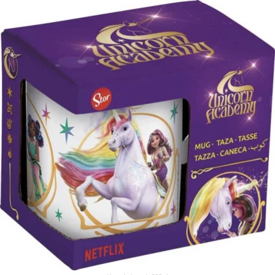 Afbeelding van Danneels Unicorn Academy Mok In Giftbox Wit