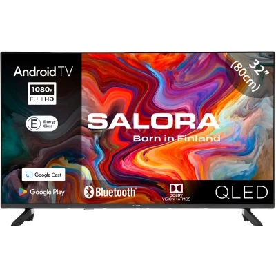 Afbeelding van Salora QLED32TV Smart TV 32 inch Android QLED 2025