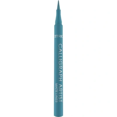 Image de Catrice Calligraph Artist Matte Liner N030 Vert Résultat instantané Couleurs intenses Mates Végétalien Sans particules de microplastiques nanoparticules parfum 1,1 ml