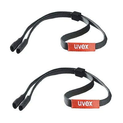 Afbeelding van Uvex Eyewear Strap brillenkoord, zwart, één maat, zwart.