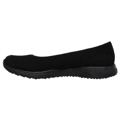 Afbeelding van Skechers Microburst One Up, damessneakers, modieus, zwart.