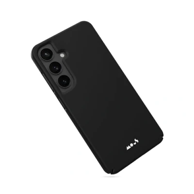 Afbeelding van Mous Galaxy S24 Plus hoesje compatibel met MagSafe superdun magnetisch telefoonhoesje zwart