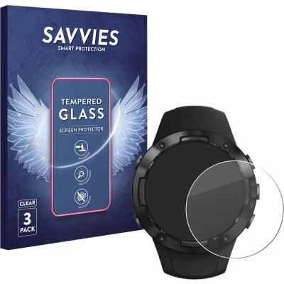 Afbeelding van Savvies Gehard glazen schermbeschermer, Smartwatch beschermfolie, Transparant
