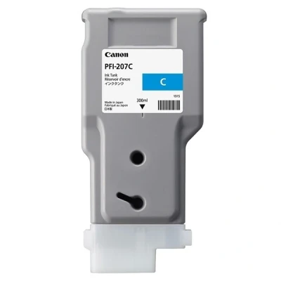 Image de Canon PFI 207 C cyan originale réservoir d&#039;encre