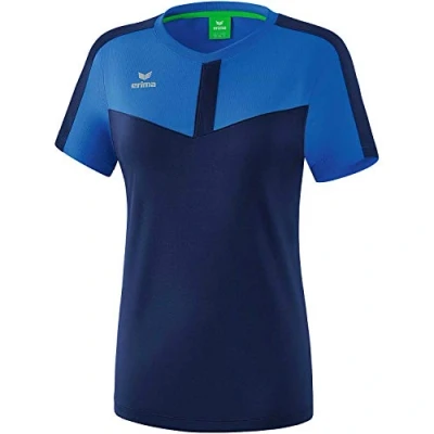 Afbeelding van Erima Squad T shirt dames new royal/new navy