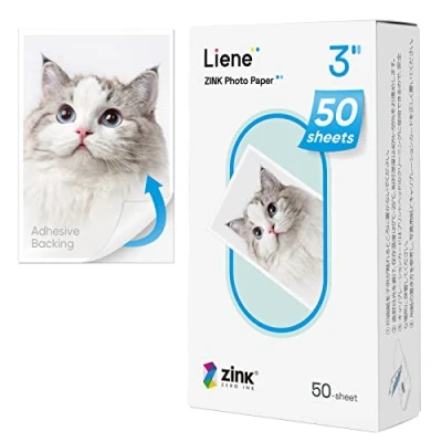 Afbeelding van Liene Pearl Series KW001 65028 Fotopapier 50 x 76 mm vellen Zelfklevend, Verwijderbaar