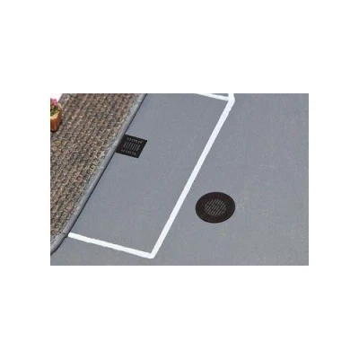 Image de Faller Modélisme accessoires de décor H0 Éléments d&#039;aménagement ville : Plaques d&#039;égout