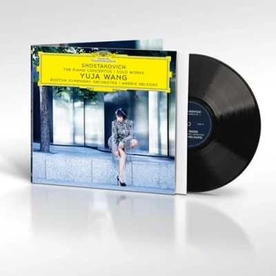 Afbeelding van Yuja &amp; Boston Symphony Orchestra Andris Nelsons Wang Shostakovich: the Piano Concertos; Solo Works (LP)
