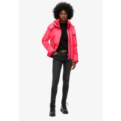 Afbeelding van Superdry Outdoorjas, Dames, Maat: 38, Hyper fire pink