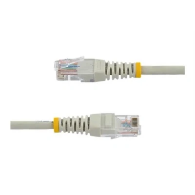 Image de StarTech.com Cable reseau Cat5e UTP sans crochet 10 m gris cordon Ethernet RJ45 anti accroc patch de raccordement