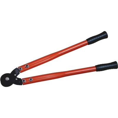 Afbeelding van BAHCO 2720 kabelschaar met poedergecoate handgrepen, gefosfateerd, voor koperen, aluminium en stalen kabels, 600 mm