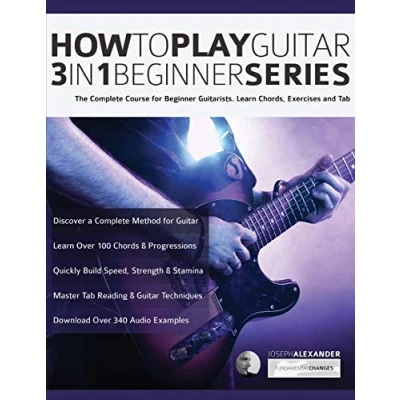 Afbeelding van How to Play Guitar 3 in 1 Beginner Series