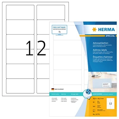 Afbeelding van HERMA 10776 printeretiket