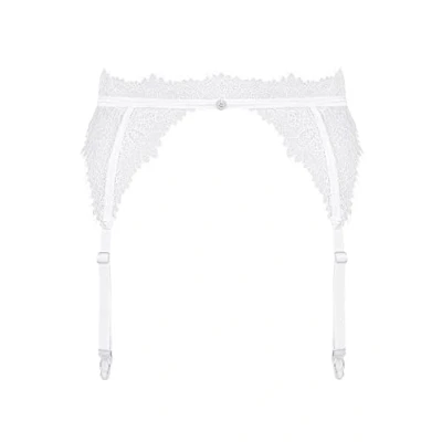 Afbeelding van Obsessive Bianelle Garter Belt White L/XL