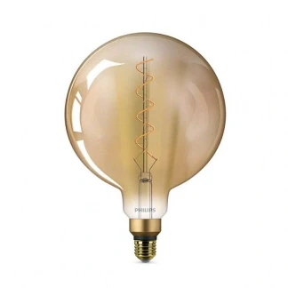 Afbeelding van LED lamp E27 Globe Philips (6W, 300lm, 2000K)