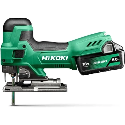 Afbeelding van HIKOKI CJ18DBWPZ 18V accu decoupeerzaag 135 mm in HSC II koffer (2x 5.0Ah + lader)