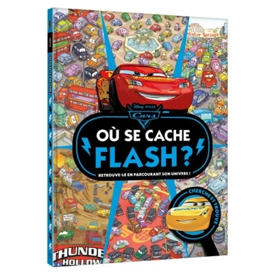 Image de CARS Où se cache Flash ? Cherche et trouve Disney Pixar