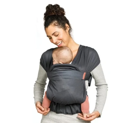 Afbeelding van Baby Porte Infantino Hug &amp; Cuddle To AAN 3 tot 11,8 kg Portage sjaalsysteem Geboorte