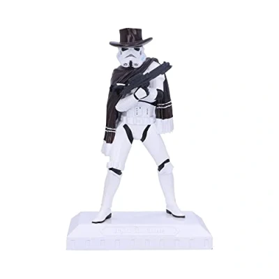 Image de Figurine Figure d&#039;art Star Wars Stormtrooper Cowboy Blanc et Noir