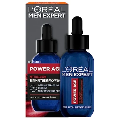Afbeelding van L&#039;Oréal Men Expert ME Power AGE Serum B30ML DE Antiaging, Heren, Maat: 30 ml,