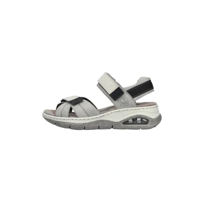 Afbeelding van Rieker 67666 trekkingsandalen voor dames, Blauw, 42 EU