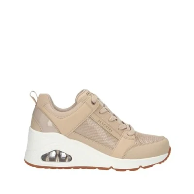 Afbeelding van Skechers Uno Wedge Sneakers voor dames, Natuurlijk.